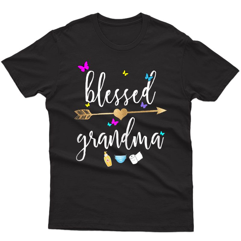  T Shirts For Work Grandma Plus Butterflies Tee T-shirt