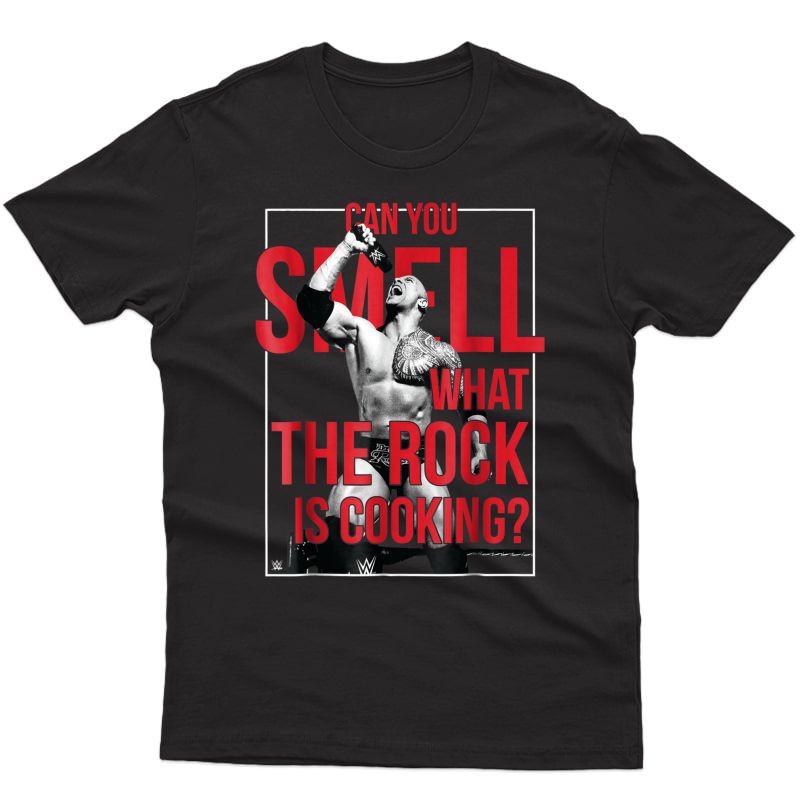 Wwe Can You Smell What The Rock Is Cooking T-shirt
