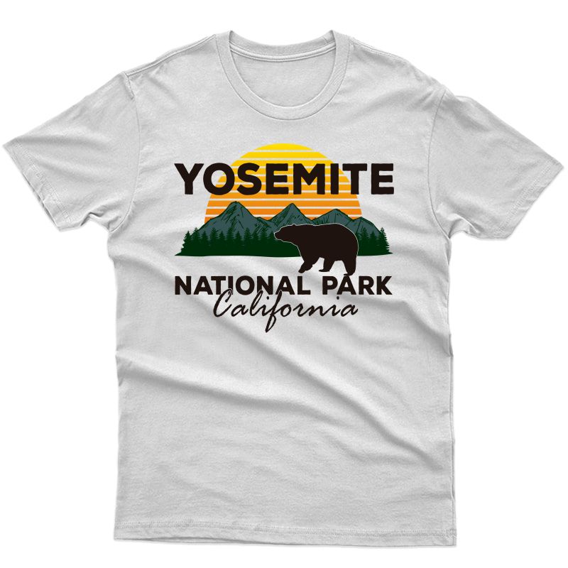 Yosemite National Park - California State Bear Shirt